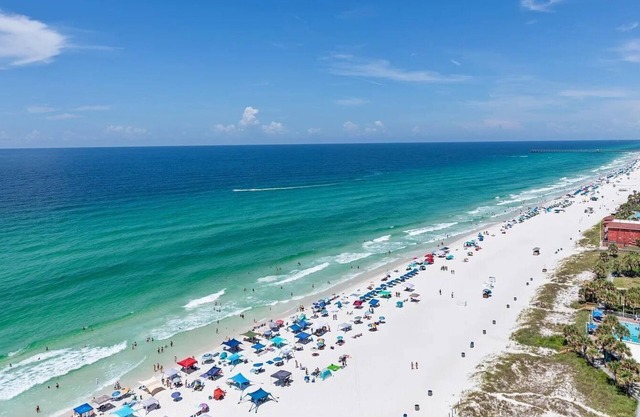 Beachfront Condo with Gulf Views & Resort Perks