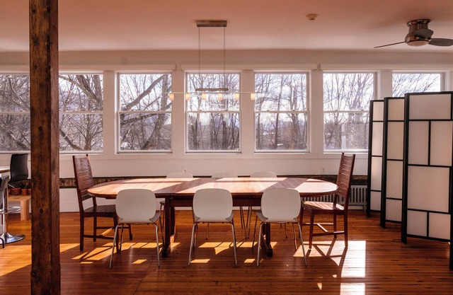 Beacon Penthouse Loft with a View of Mount Beacon