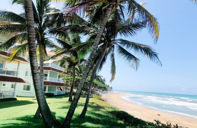 Beautiful BEACHFRONT condo, close to all the shops/restaurants.