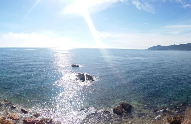 Beautiful Villa in front of the sea. House in first line of sea.