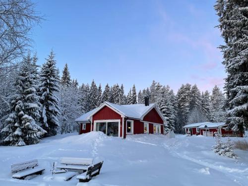 Beautiful house in the nature with private river access