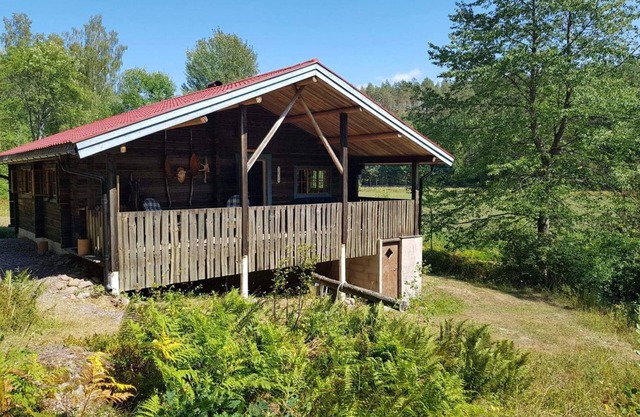 Beautiful log holiday home not far from the lake with the possibility of motorboat rental