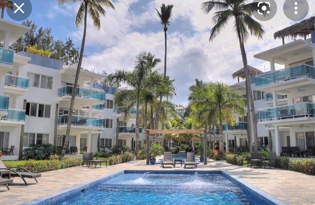 Beautiful two bedrooms beachfront apartment
