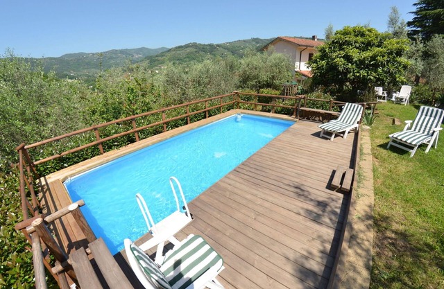 Beautiful villa for 4 guests with WIFI, private pool, veranda and panoramic view