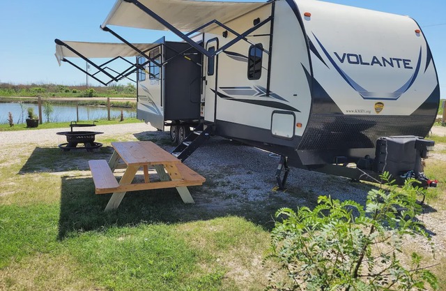 Big Boy Beach Camper at Hailey's Beach-n-Bay RV Resort #3