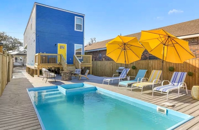 Blue Voodoo NOLA Retreat w/Plunge Pool + Parking