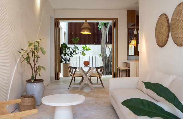 Boho Chic Oasis: 2BR + Family Room in Zona Colonial