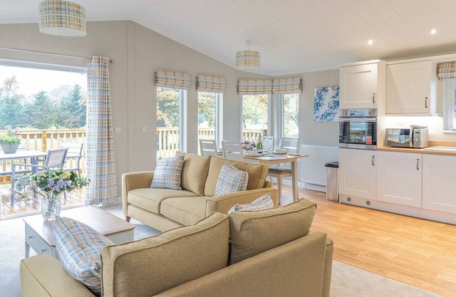 Brand new for 2023. Luxury lodge with a stylish finish.