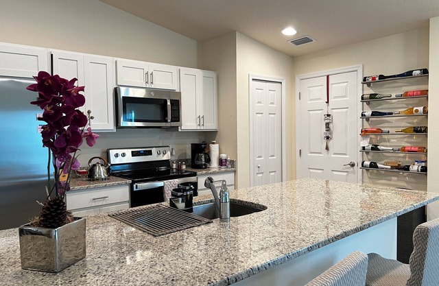Brand new Lakefront Home with modern kitchen & lake view
