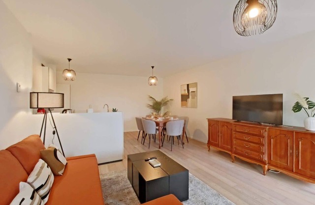 Bright and modern 2BR apartment with a Balcony