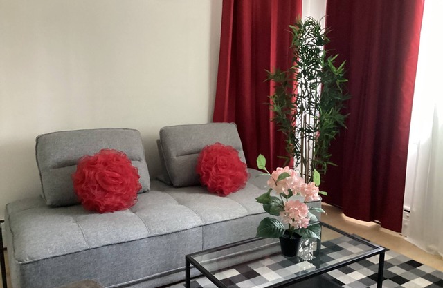 Bright cosy apartment short walk to metro green line near Olympic Village