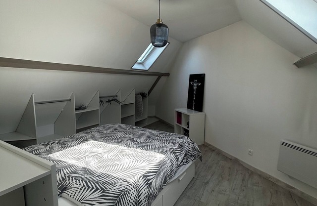 Bright duplex, 60 m2 Dunkerque center 2 min from port