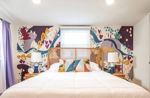 Bright, fun, and colorful home