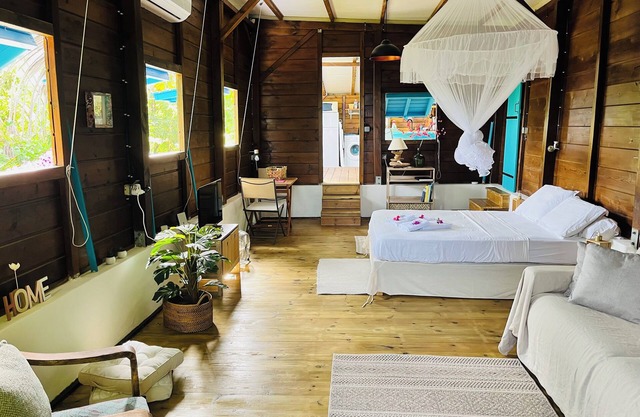 Bungalow Avec vue Dans Lieu Calme