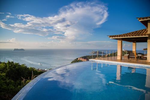 Buzios, casa inteira de frente para o mar em Joao Fernandes, fabulosa, a melhor vista, Mansão Bella Vista