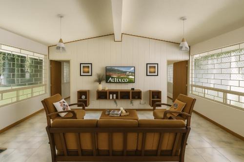 Cómoda cabaña con palapa y fogata a minutos del Zocalo