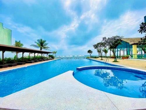 Căn hộ biển Aria Vũng Tàu Resort, cách Bãi Sau 3km, hồ bơi và bãi tắm riêng