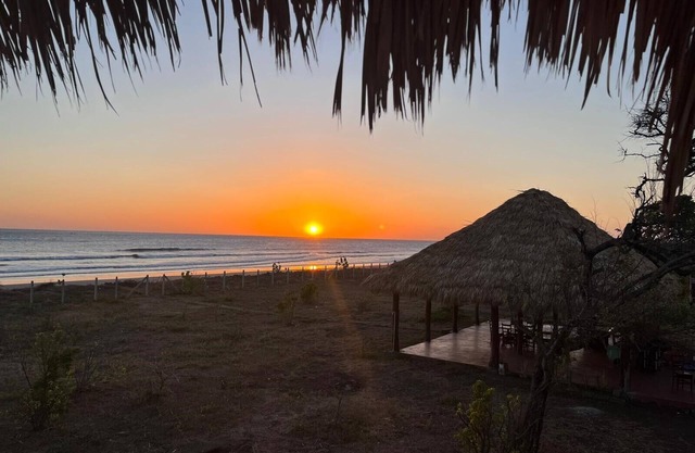 Cabana Mitchell is a beachfront cozy cabana at Playa Tesoro