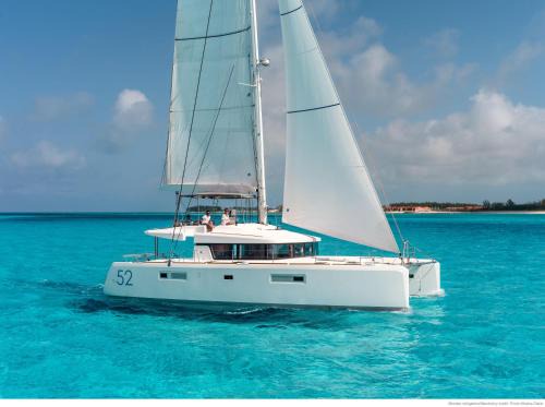 Cabin in a Catamaran