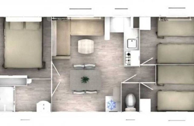 Camping 3 étoiles - Piscine - efcb0h