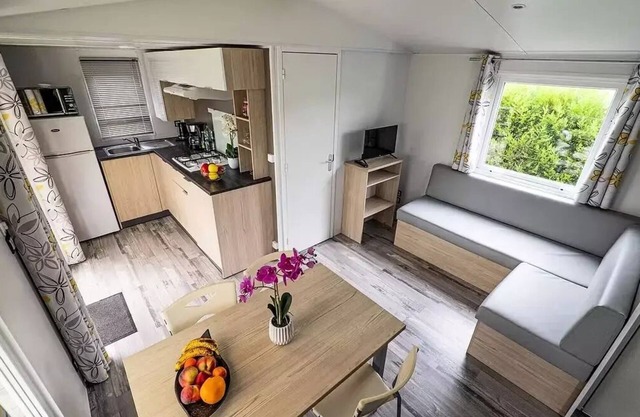 Camping Country Park Les Etangs Fleuris* - Mobile home Lodge 3 rooms 4 people