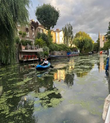 Canal Boat in London