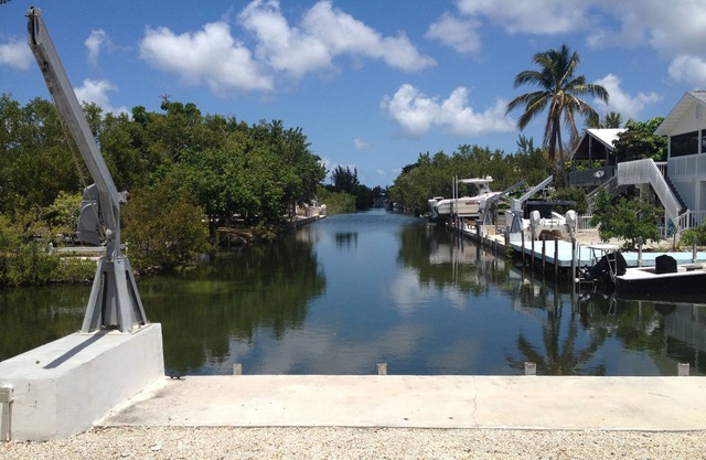 Canal Front Paradise! Just a few yards from open water!
