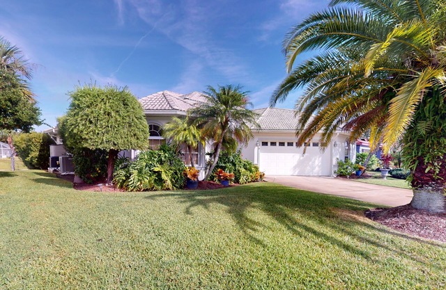 Canalfront Home with Private Pool, High-Speed WiFi, Central AC, and Dock!