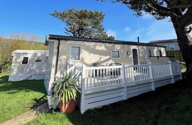 Caravan at Newquay Bay Resort - 3 Bedrooms