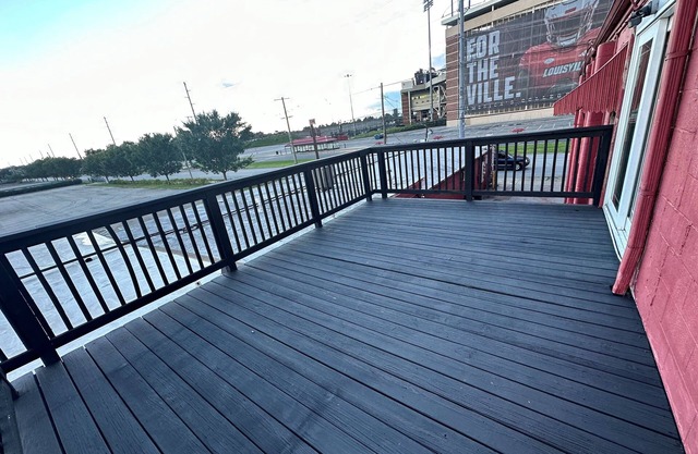 Cardinal Stadium Oasis Right across from the football stadium