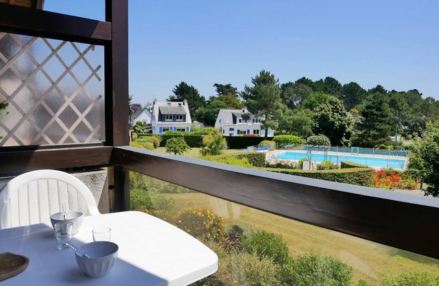 Carnac - Duplex 3P avec Piscine Chauffée, Terrasse Sud, Parking & Proche Plage