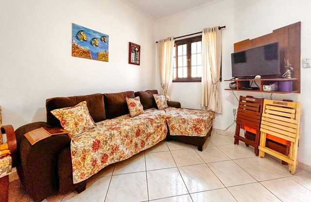 Casa a 180m da Praia Jardim Real - Praia Grande/SP