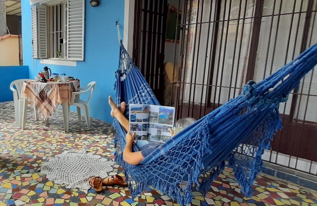 Casa das Cores-sua Casa Longe DE Casa,junto A Praia:tranquilidade,wifi240mb,pets