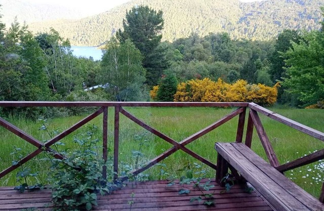 Casa en la Montaña de Chile Junto al Lago Caburgua