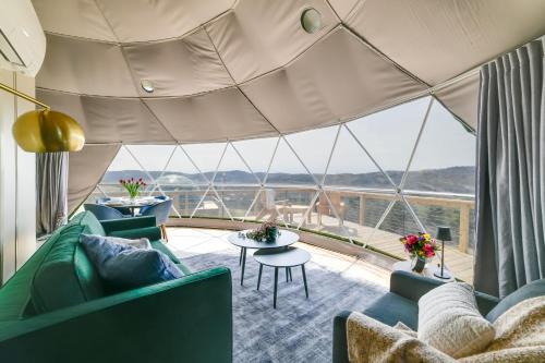 Catskills Glamping at The Deer Dome in Franklin!