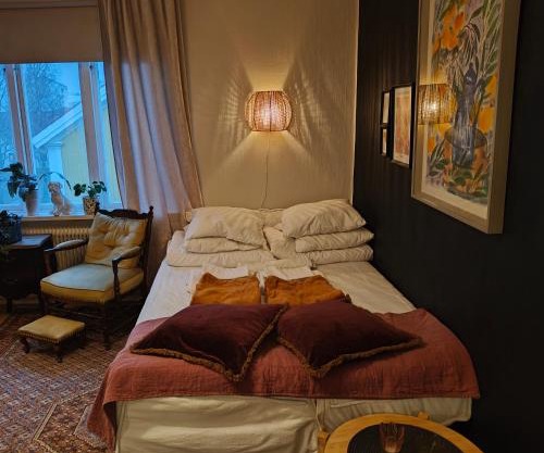 Central lägenhet med badkar Nära till allt