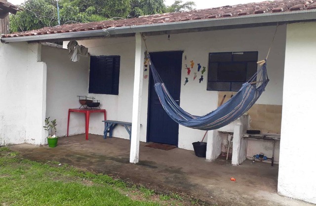 CHALET 4 TO 8 PEOPLE, 60 MTRS FROM THE SEA, BEACH OF PEREQUE AÇU UBATUBA.