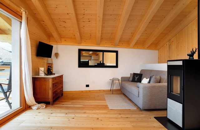 Chalet 'Bio Maso Nido Verde' with Mountain View and Balcony
