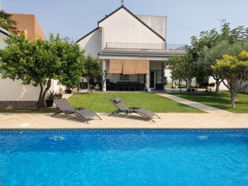 Chalet con piscina