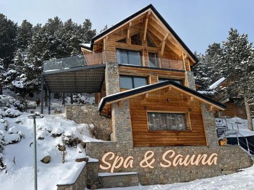 Chalet cosy Spa & Sauna privatifs Les Angles