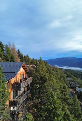 Chalet en cascade Les Angles vue Panoramique