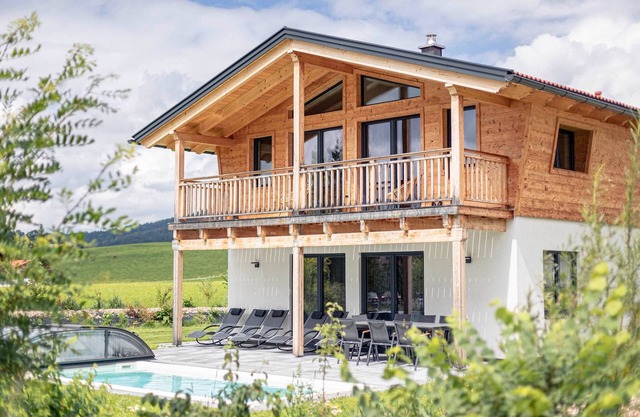 Chalet in Inzell with Pool & Alpine Views