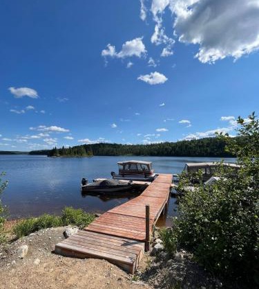 Chalet Lac Édouard cozy