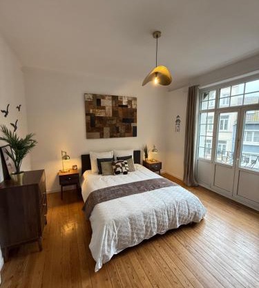 Chambre Le Phare - Villa Les Embruns - à 5min à pied de Nausicaa, plage, centre Ville - Côte d'Opale