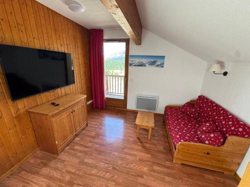 Charmant 2 pièces pour 4 pers. avec balcon et accès piscine, à 300m des pistes - Superdévoluy - FR-1-504-530