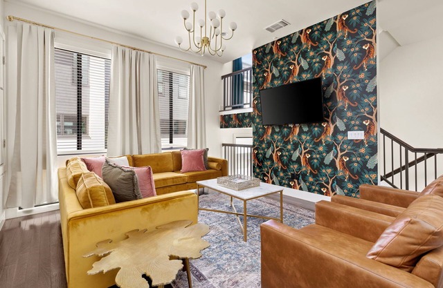 Charming 3BR Townhome with Rooftop Views & Modern Luxury