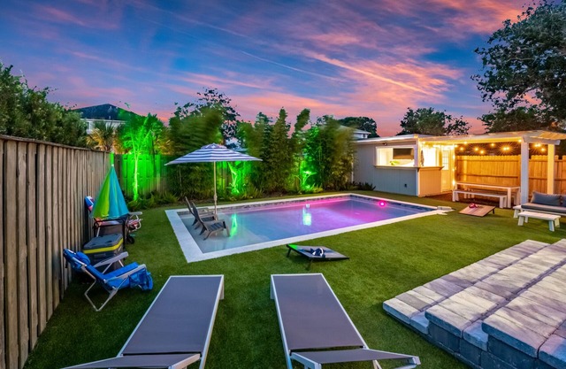 Charming Beach Hideaway with Heated Pool