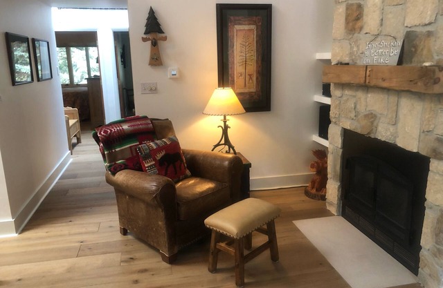 Charming, bright Vail Condo Steps Away From Village & The Mountain.