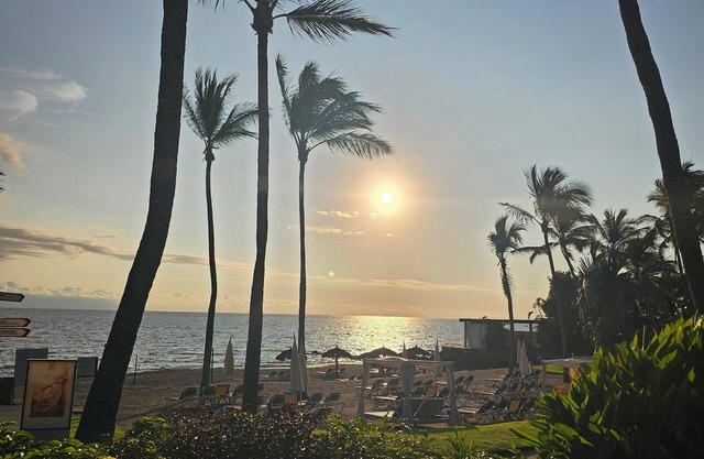 Charming King bedroom at Vidanta Mayan Palace Resort Puerto Vallarta ocean side.
