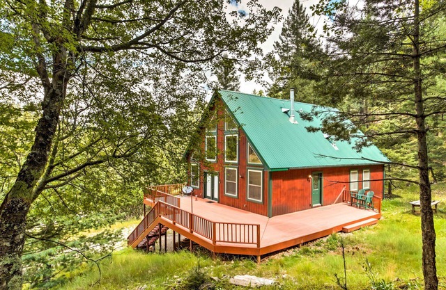 Charming, secluded 2-BD/2Bath house, with stargazing deck, near Cloudcroft